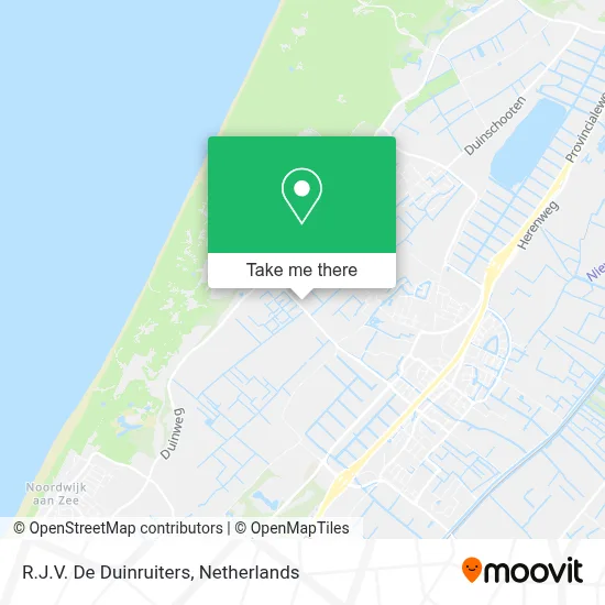 R.J.V. De Duinruiters map