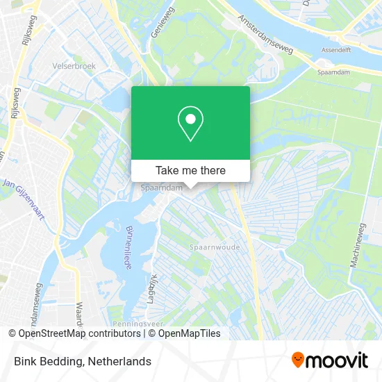 Bink Bedding map