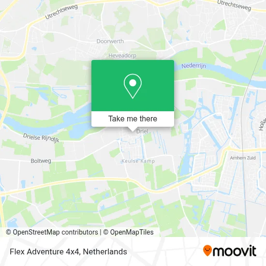 Flex Adventure 4x4 map