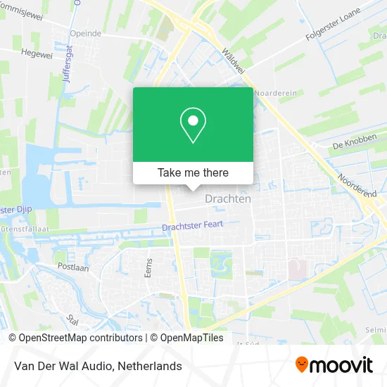 Van Der Wal Audio map