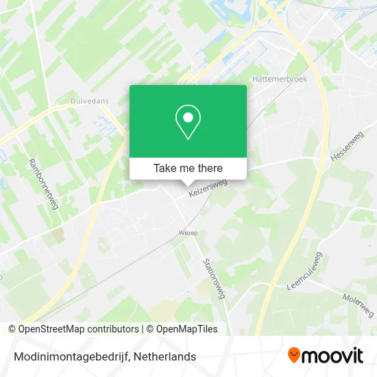 Modinimontagebedrijf map