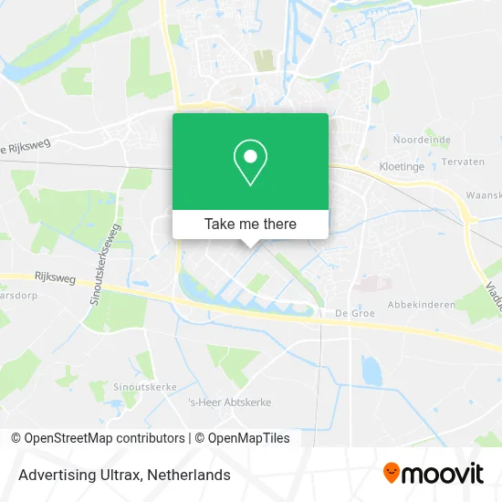 Advertising Ultrax map