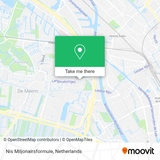 Nis Miljonairsformule map