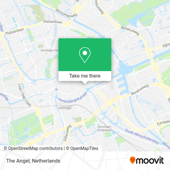 De Engel map
