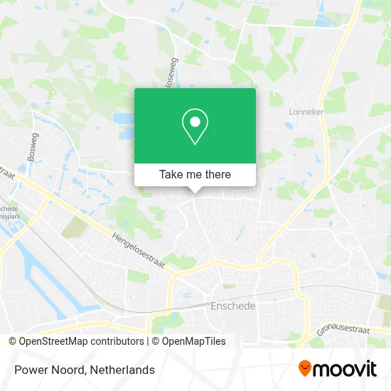 Power Noord map
