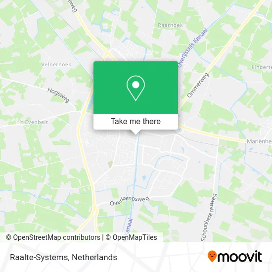 Raalte-Systems map