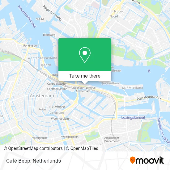 Café Bepp map