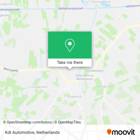 Kdl Automotive map