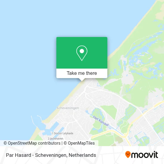 Par Hasard - Scheveningen map