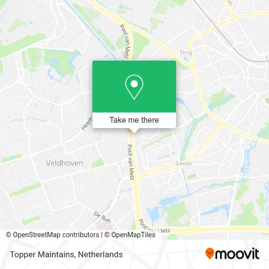 Topper Maintains map