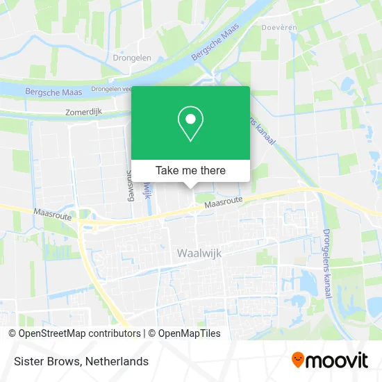 Sister Brows map
