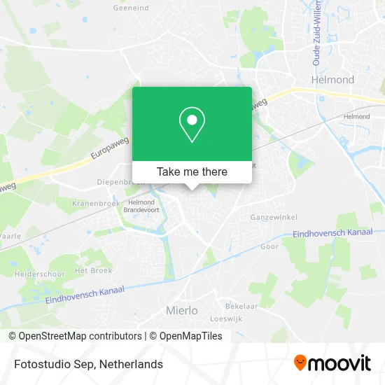 Fotostudio Sep map