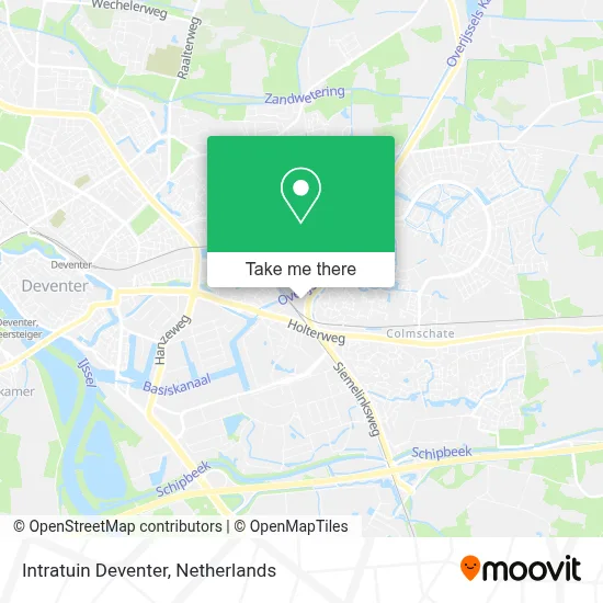 Intratuin Deventer map