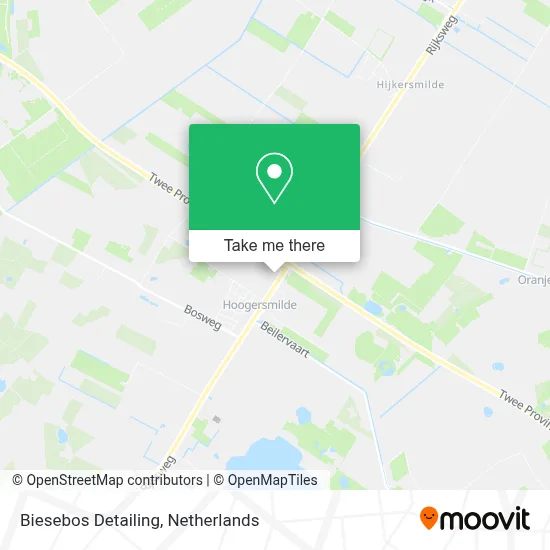 Biesebos Detailing map