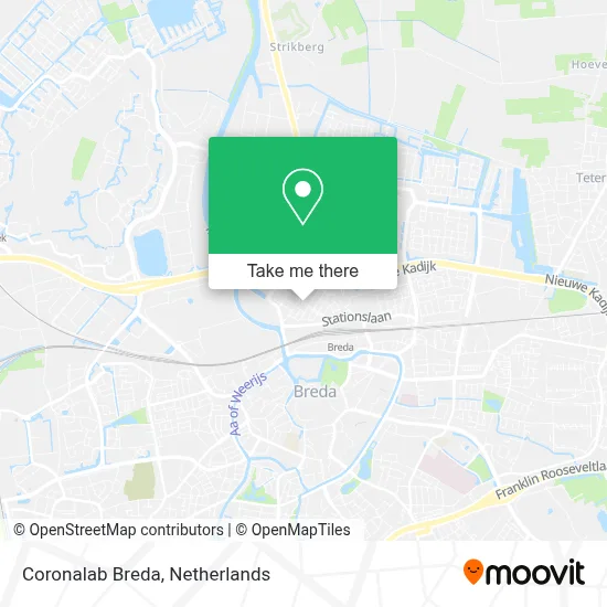 Coronalab Breda Karte