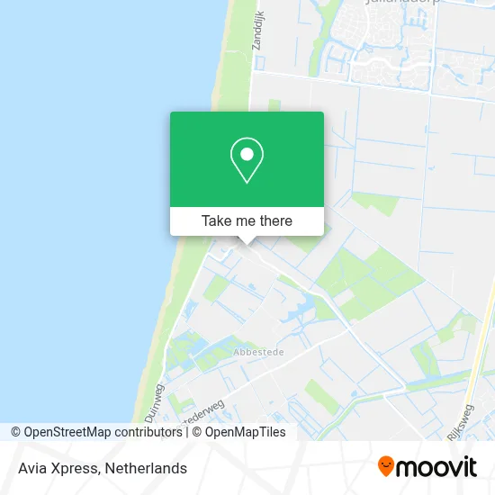 Avia Xpress map