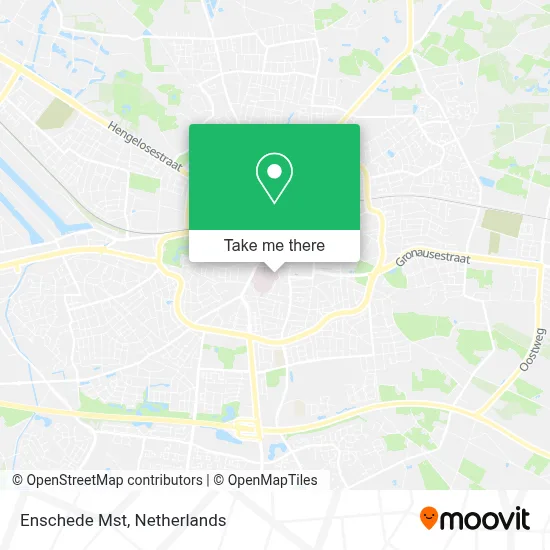 Enschede Mst map