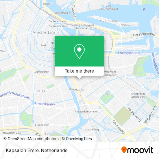 Kapsalon Emre map