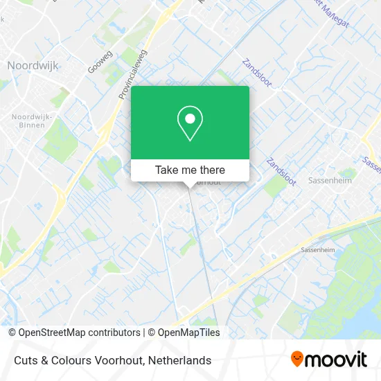 Cuts & Colours Voorhout map