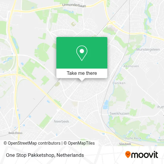 One Stop Pakketshop map