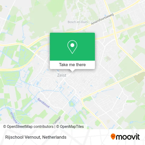 Rijschool Vernout Karte