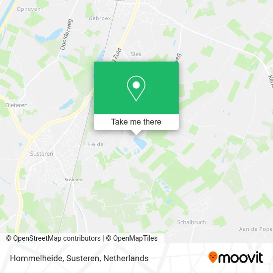 Hommelheide, Susteren map