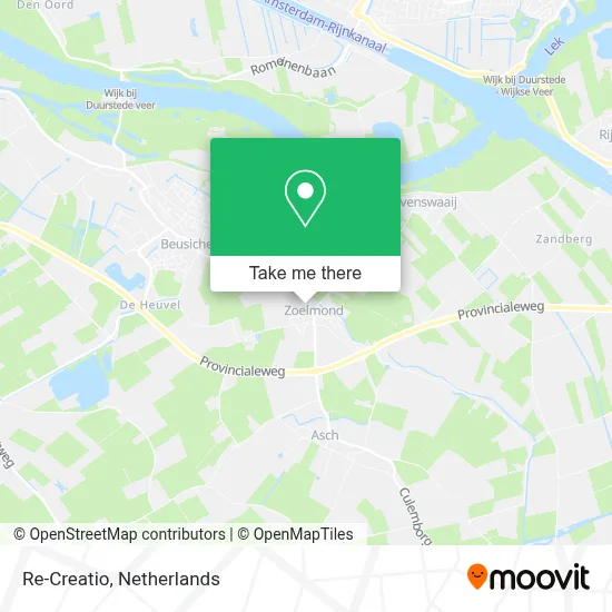 Re-Creatio map