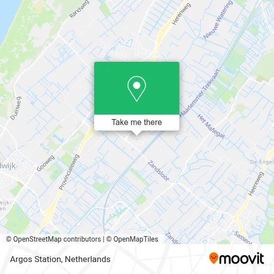 Argos Station map
