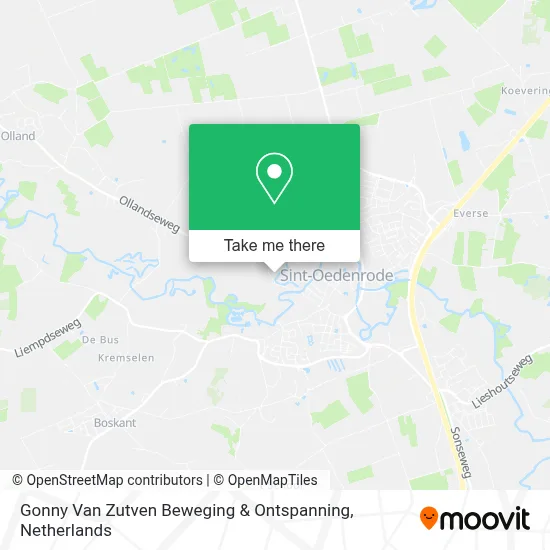 Gonny Van Zutven Beweging & Ontspanning map