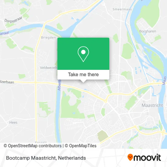 Bootcamp Maastricht map