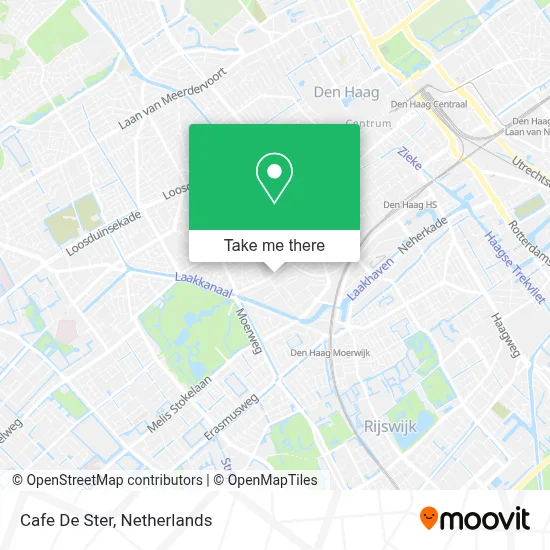 Cafe De Ster map