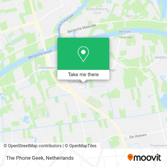 The Phone Geek map
