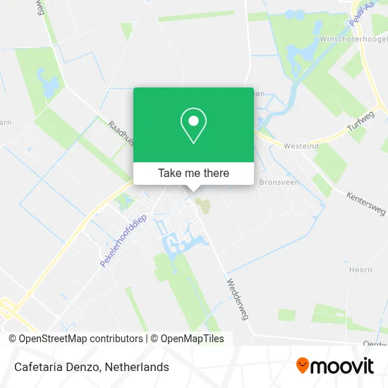 Cafetaria Denzo map