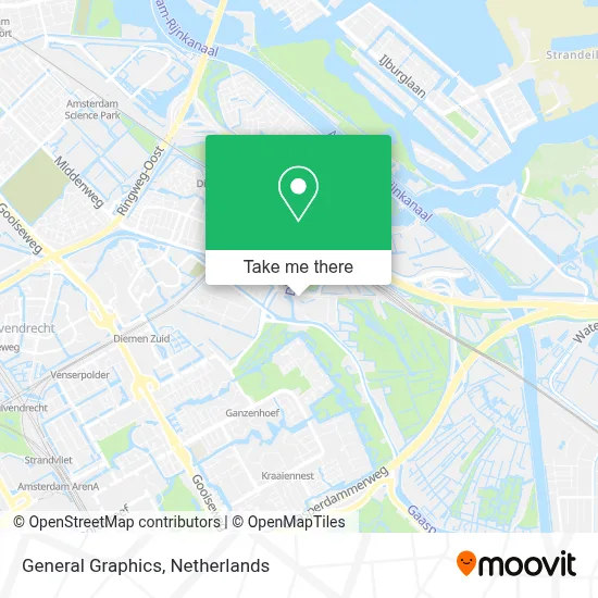 General Graphics map