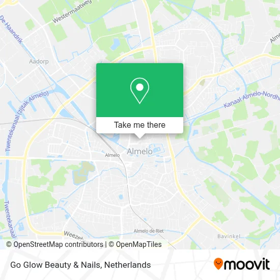 Go Glow Beauty & Nails map