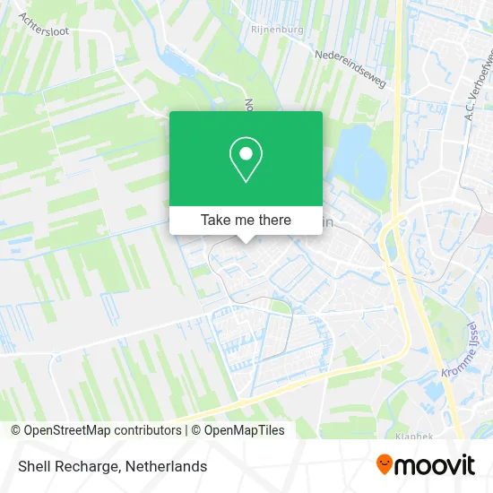 Shell Recharge map