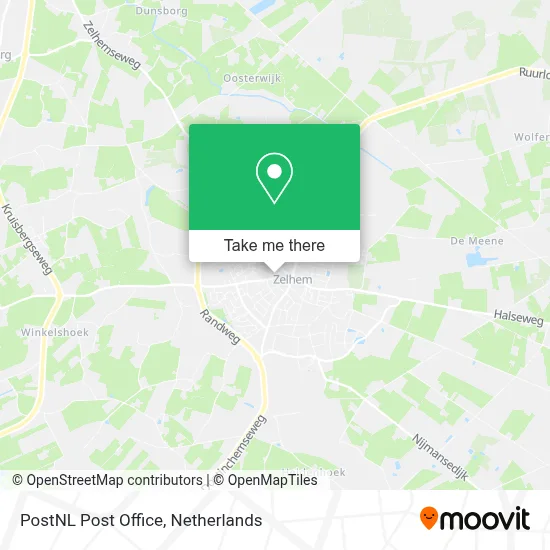 Postnl Postkantoor map