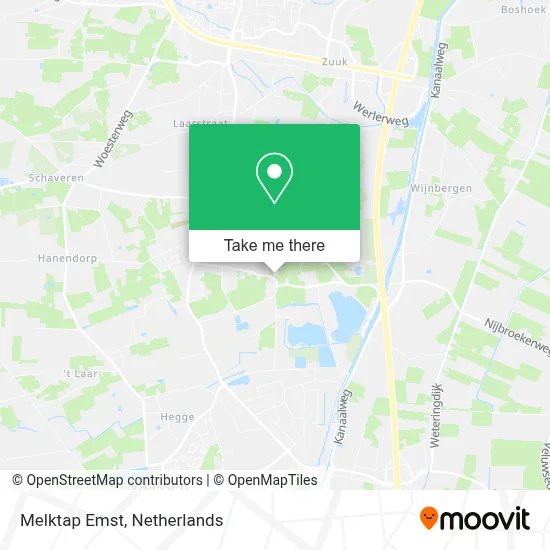 Melktap Emst map