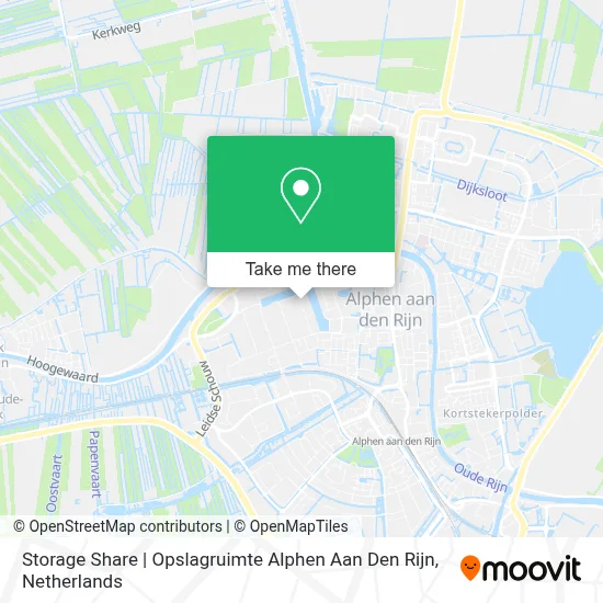 Storage Share | Opslagruimte Alphen Aan Den Rijn map