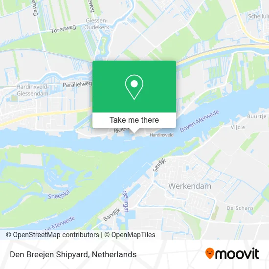 Den Breejen Shipyard map