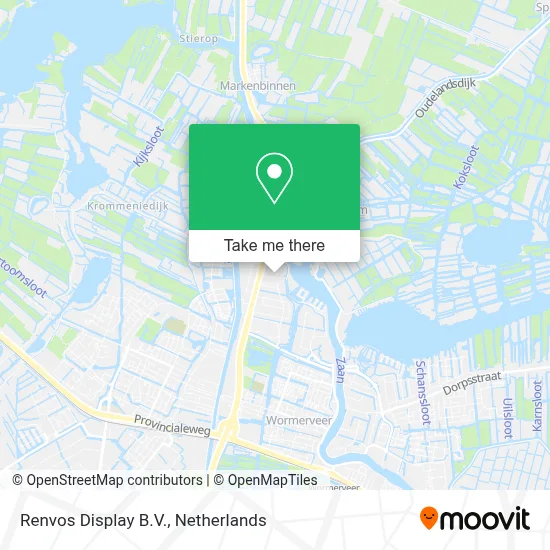 Renvos Display B.V. map