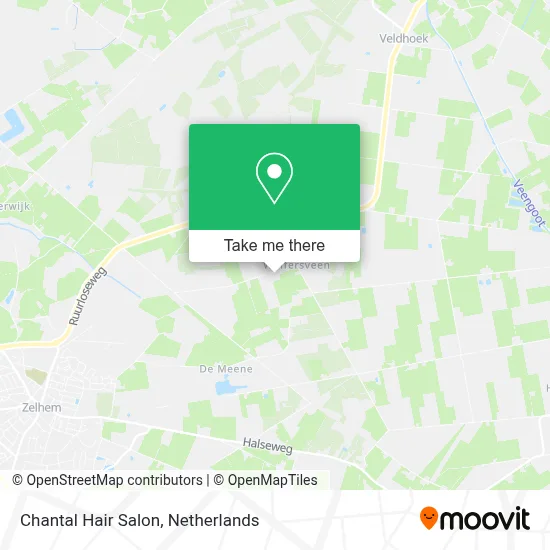 Haarmode Chantal Karte