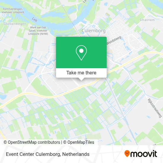 Event Center Culemborg map