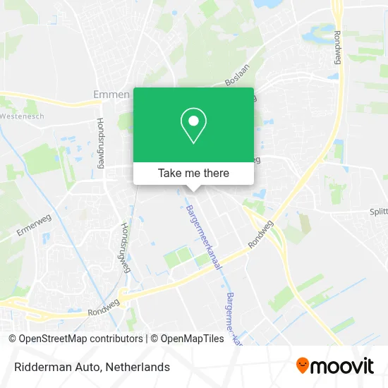 Ridderman Auto map