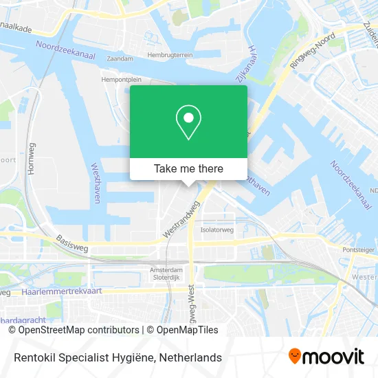 Rentokil Specialist Hygiëne map