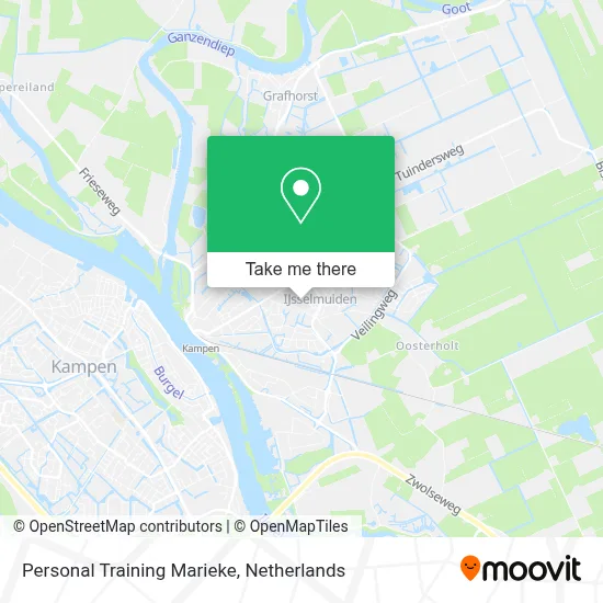 Personal Training Marieke map