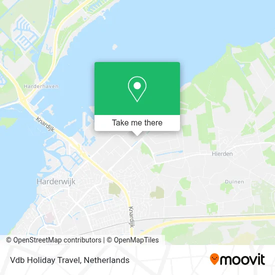 Vdb Holiday Travel map