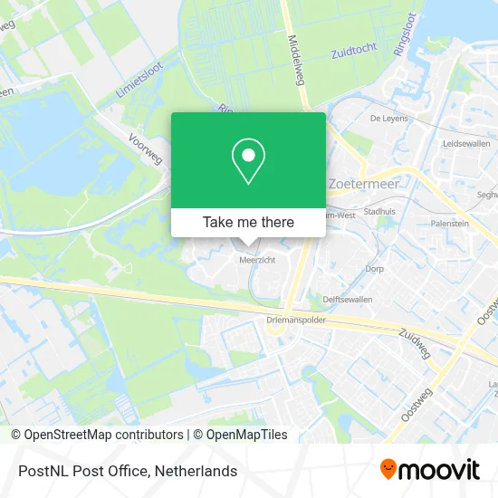 Postnl Postkantoor map