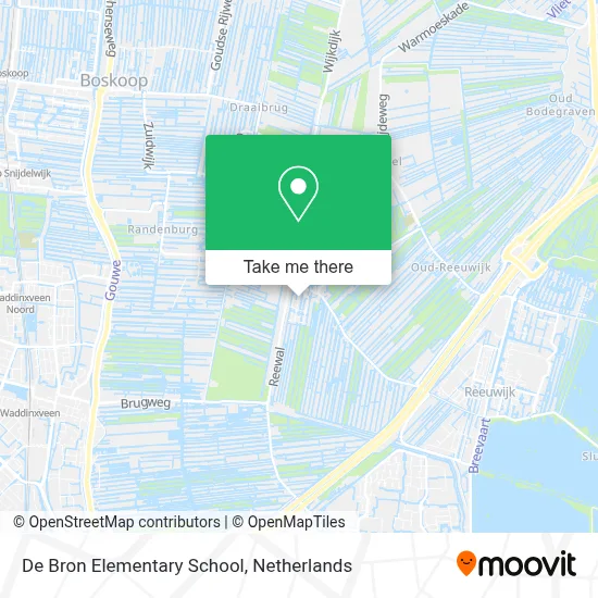 Basisschool De Bron map