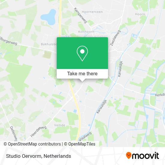 Studio Oervorm map